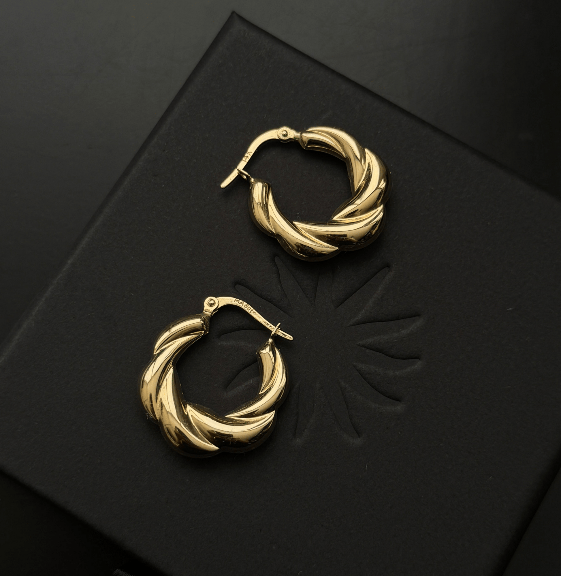 Irina Hoops - Leonora Gold Jewelry