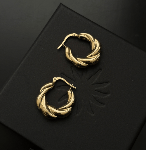 Irina Hoops - Leonora Gold Jewelry