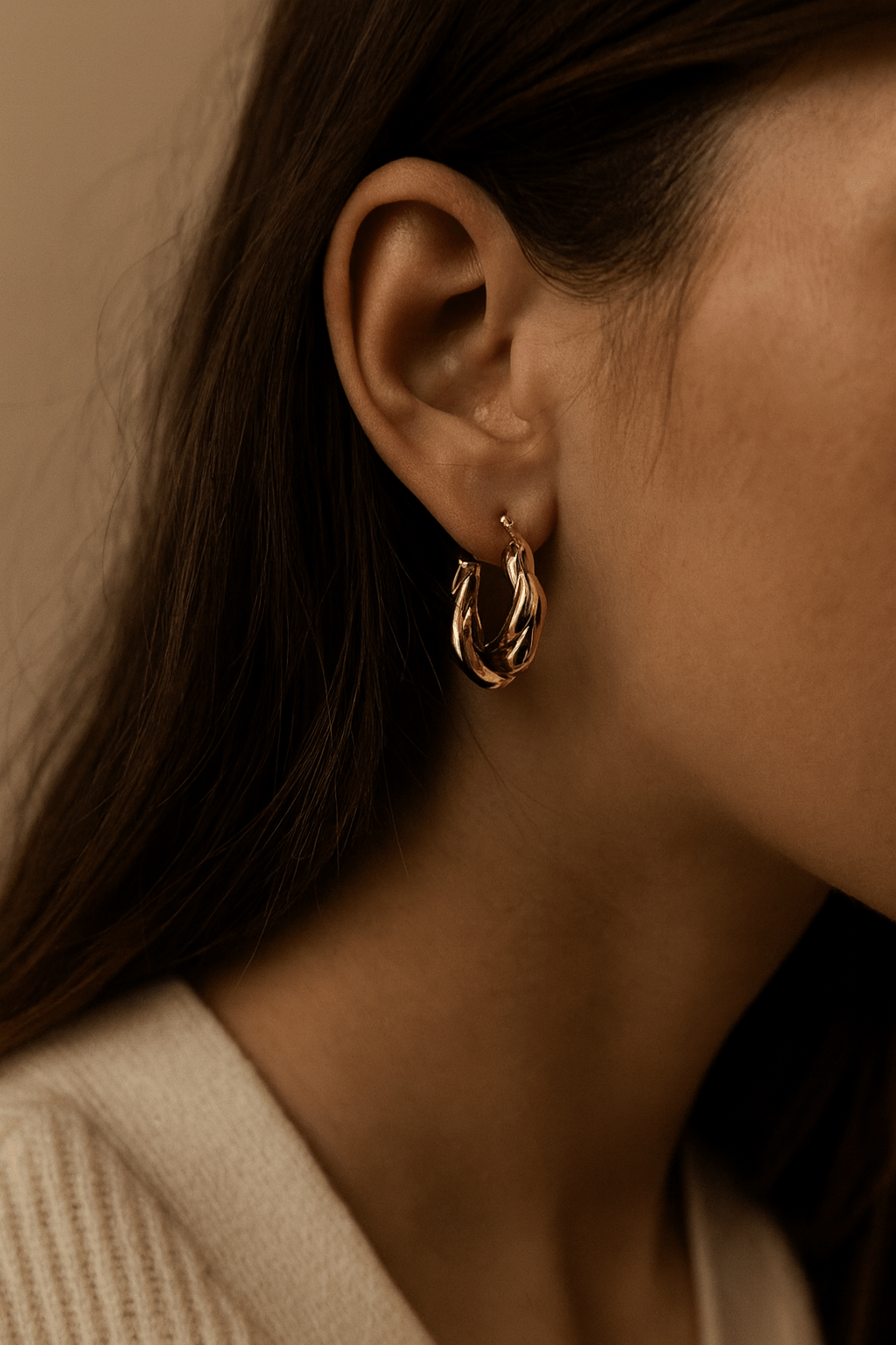 Irina Hoops - Leonora Gold Jewelry