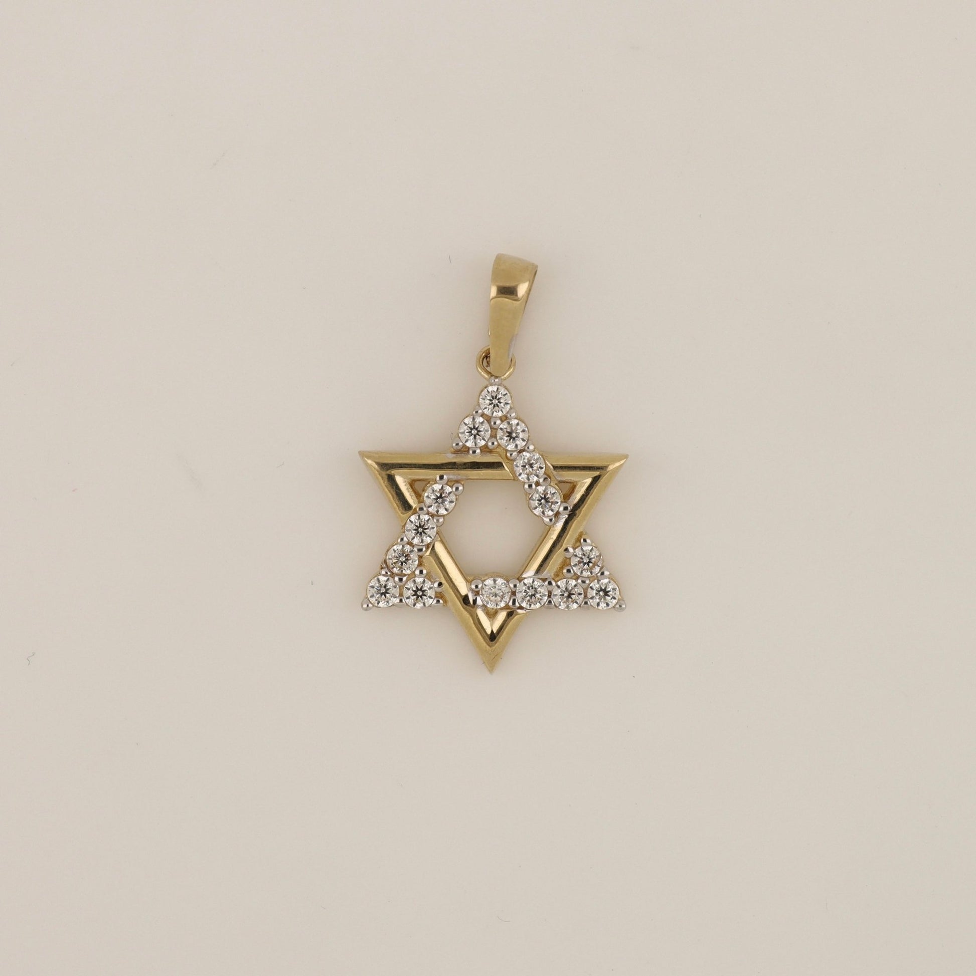 Magen David Charm - Leonora Gold Jewelry