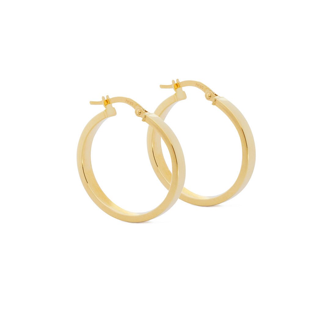 The Anna Hoops - Blanche is Gold Jewelry