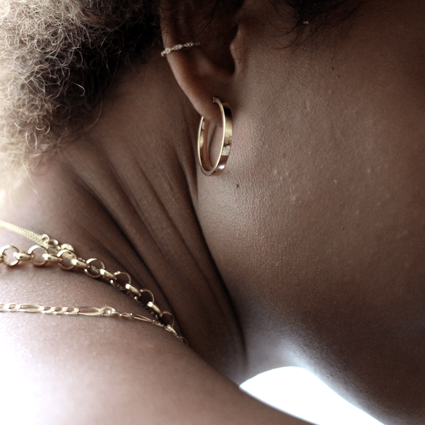 The Anna Hoops - Blanche is Gold Jewelry