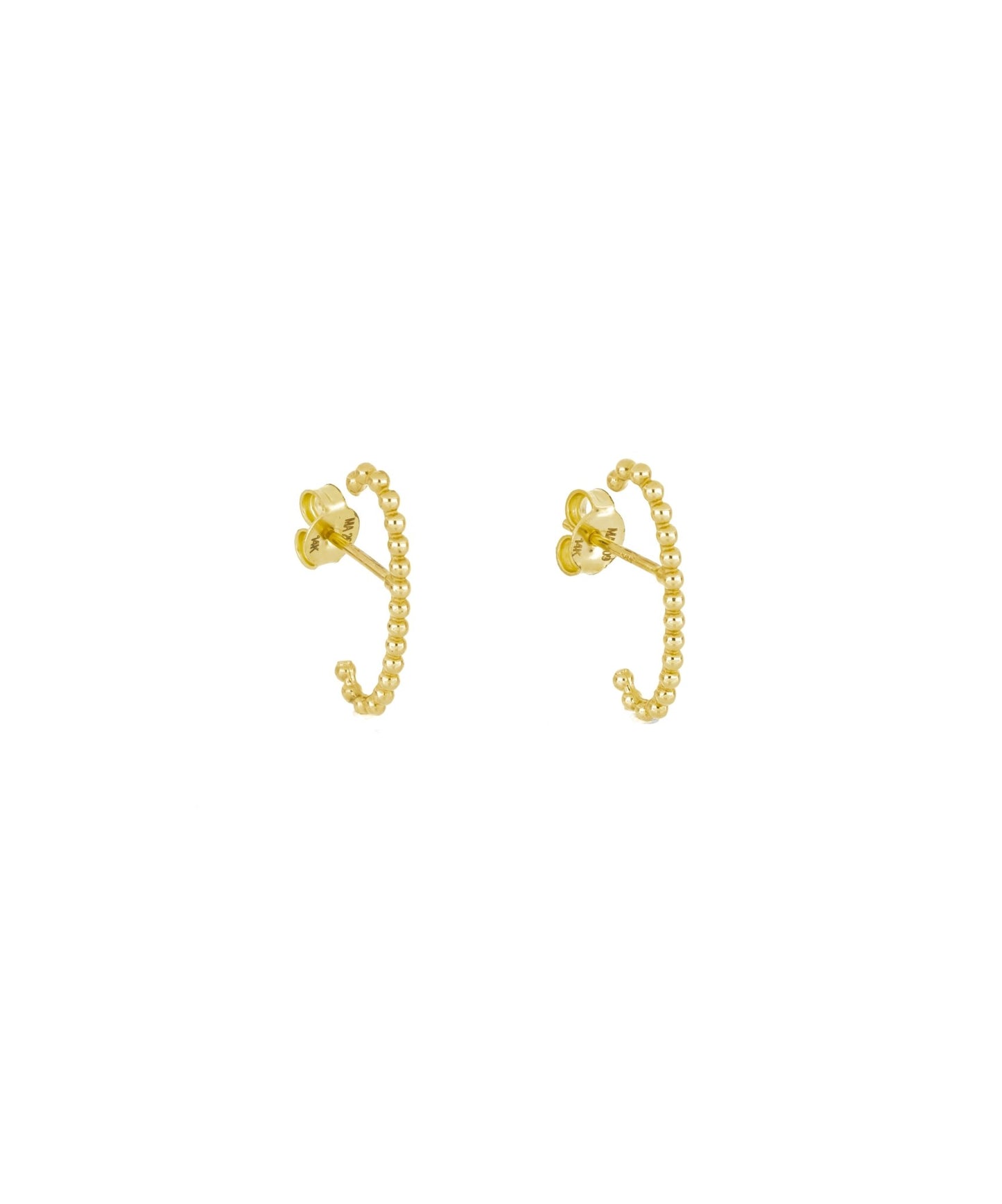 The Beaded Earrings - Leonora Gold Jewelry