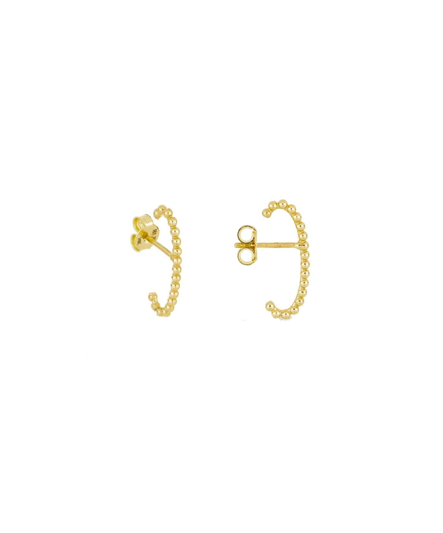 The Beaded Earrings - Leonora Gold Jewelry