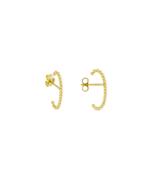 The Beaded Earrings - Leonora Gold Jewelry