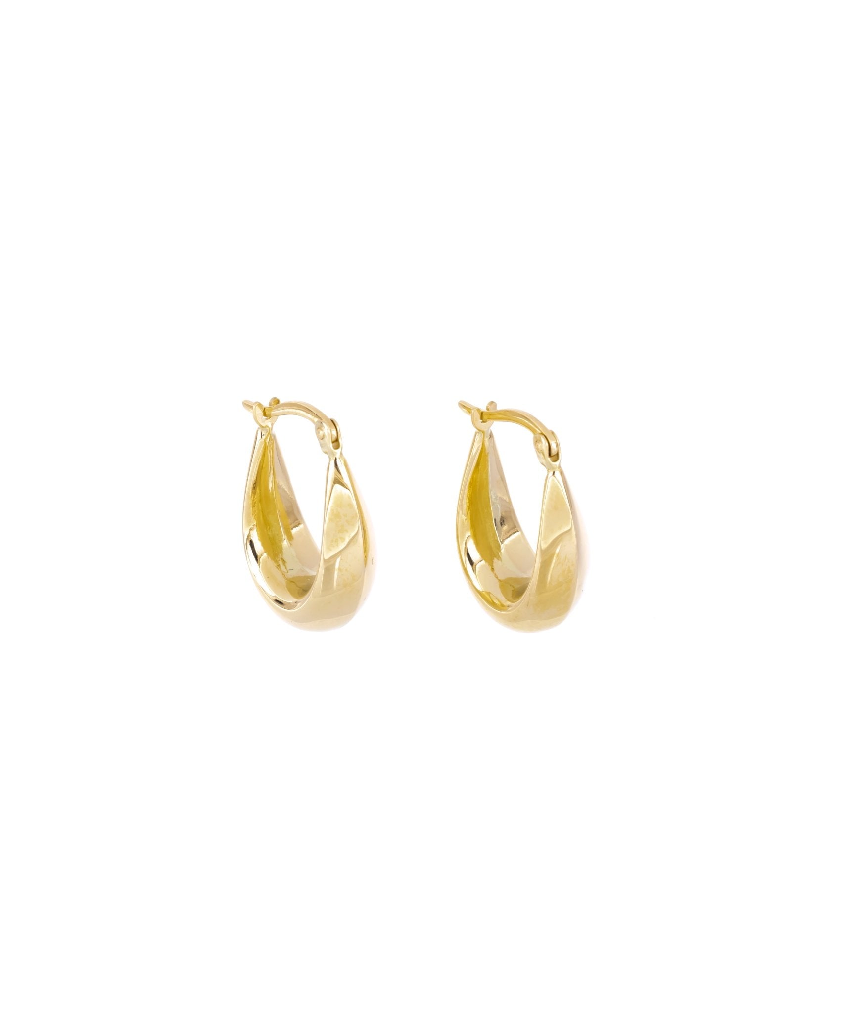 The Bianca Hoops - Leonora Gold Jewelry