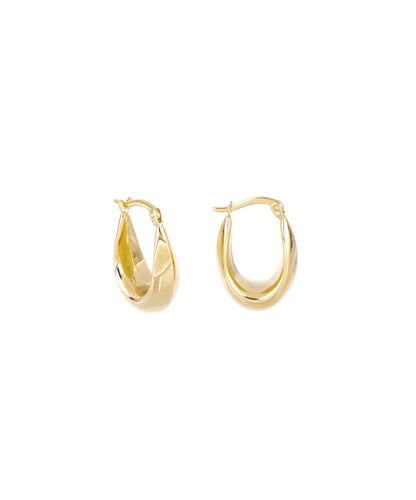 The Bianca Hoops - Leonora Gold Jewelry