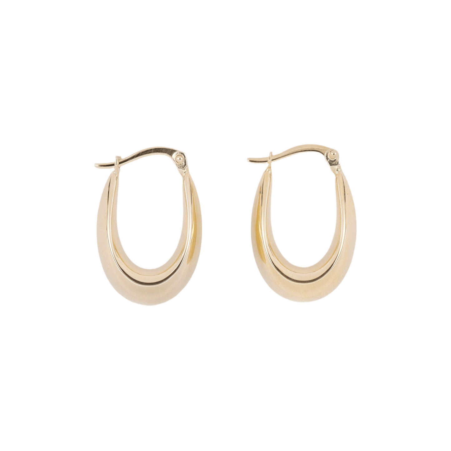 The Bianca Hoops - Blanche is Gold Jewelry