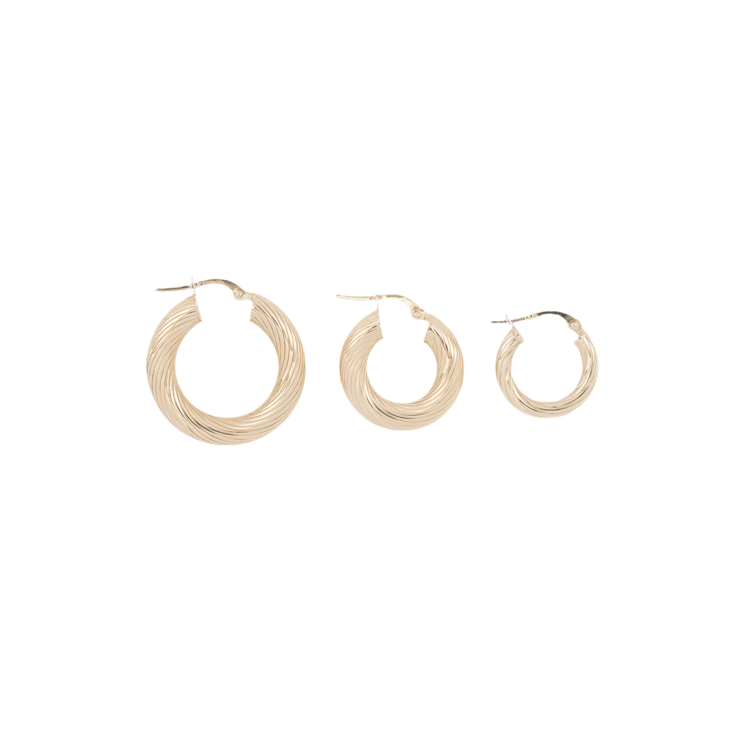 The Brat Hoops - Blanche is Gold Jewelry