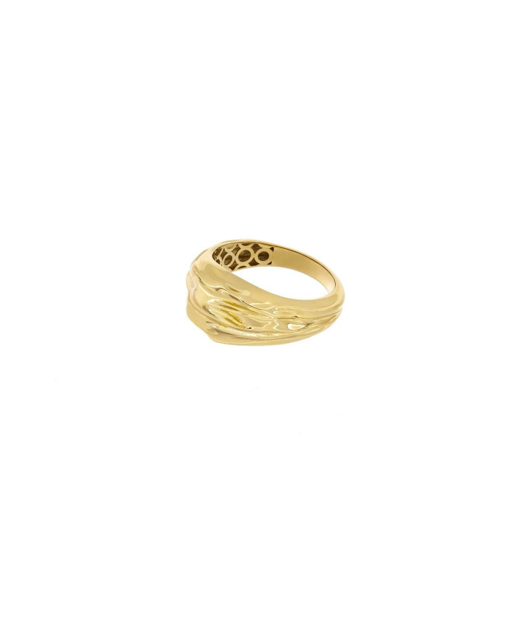The Brulee Ring - Leonora Gold Jewelry