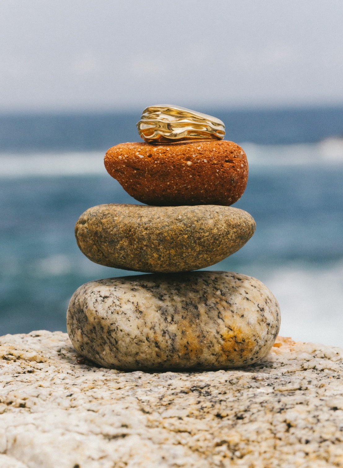 The Brulee Ring - Leonora Gold Jewelry