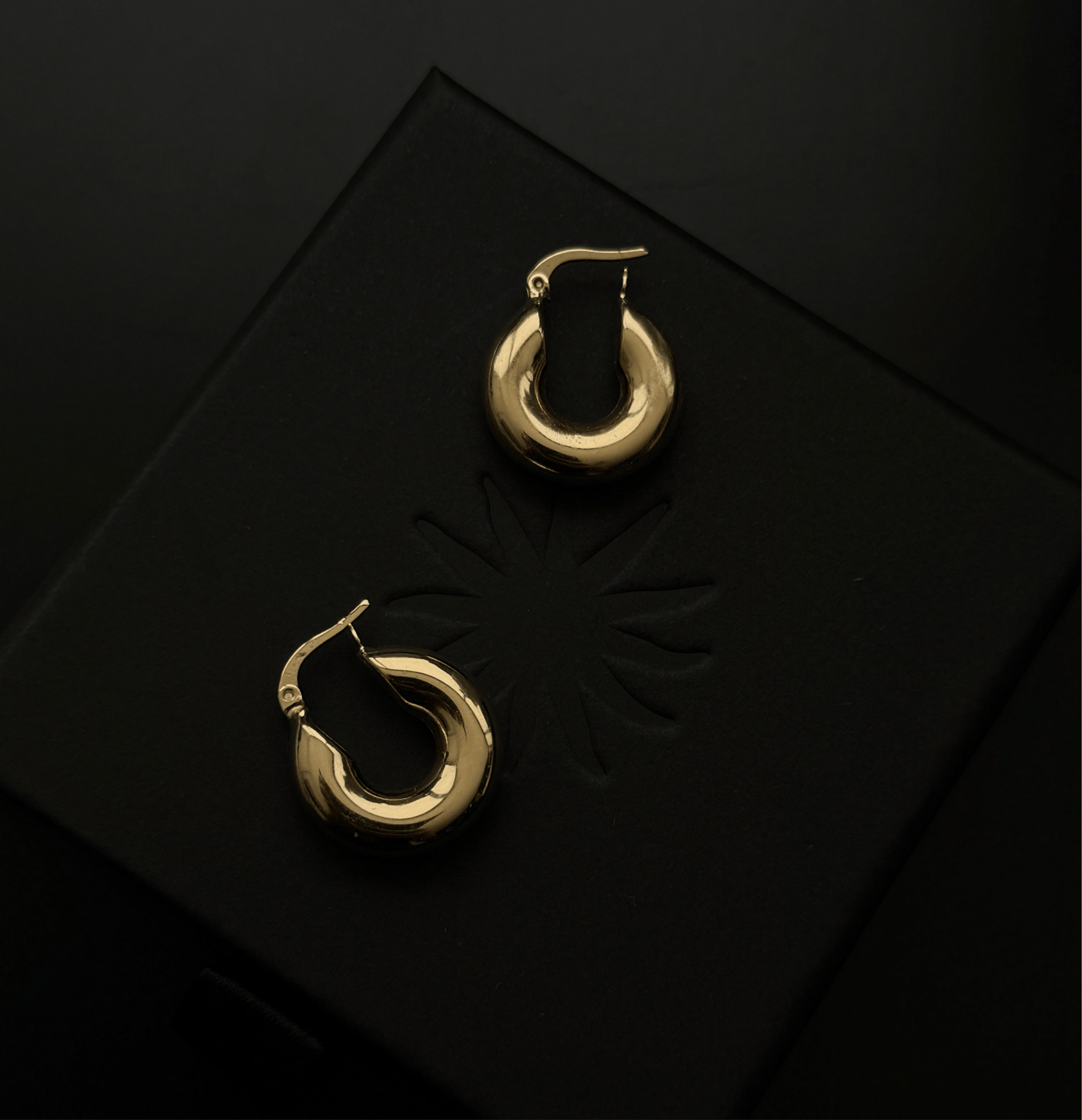 The Bubble Hoops - Leonora Gold Jewelry
