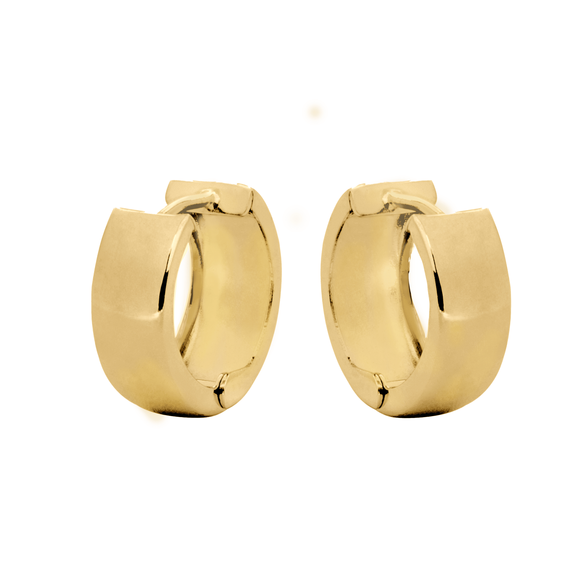 The Chunky Gold Hoops - Blanche is Gold Jewelry