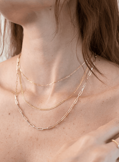 The Cuba Mini Gold Chain - Blanche is Gold Jewelry