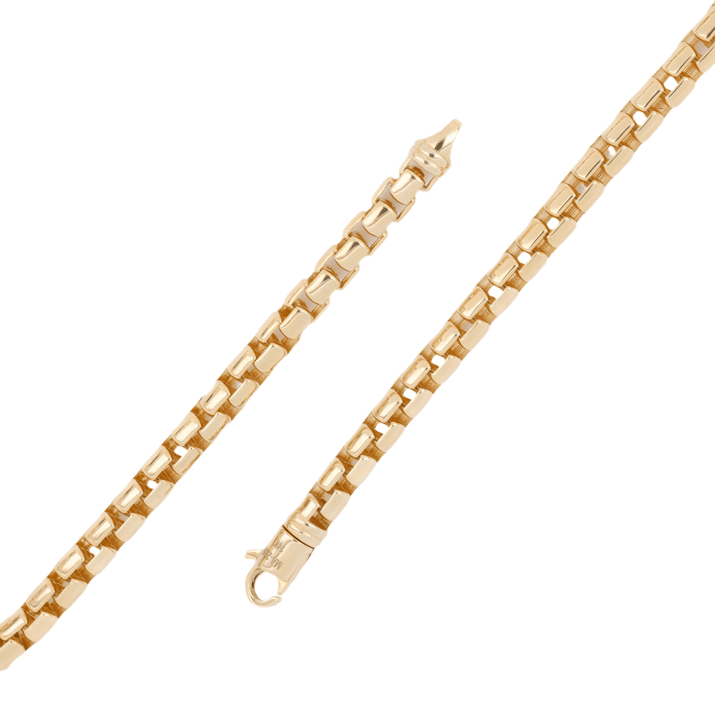 The Cubo Link Chain in 14k - Blanche is Gold Jewelry