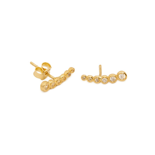 The Emma Earrings - Leonora Gold Jewelry