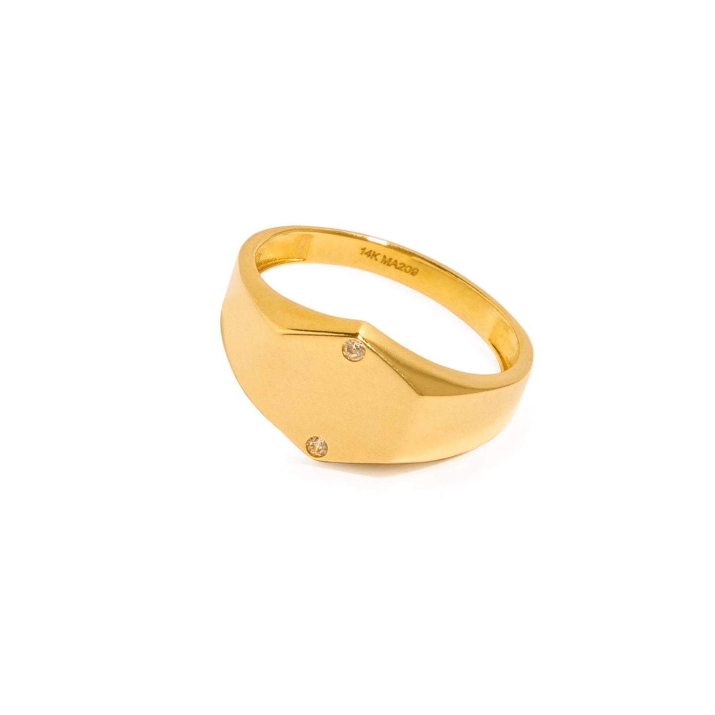 The Richie Ring - Blanche is Gold Jewelry