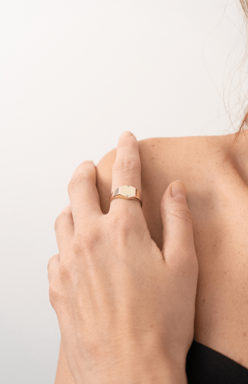 The Richie Ring - Blanche is Gold Jewelry