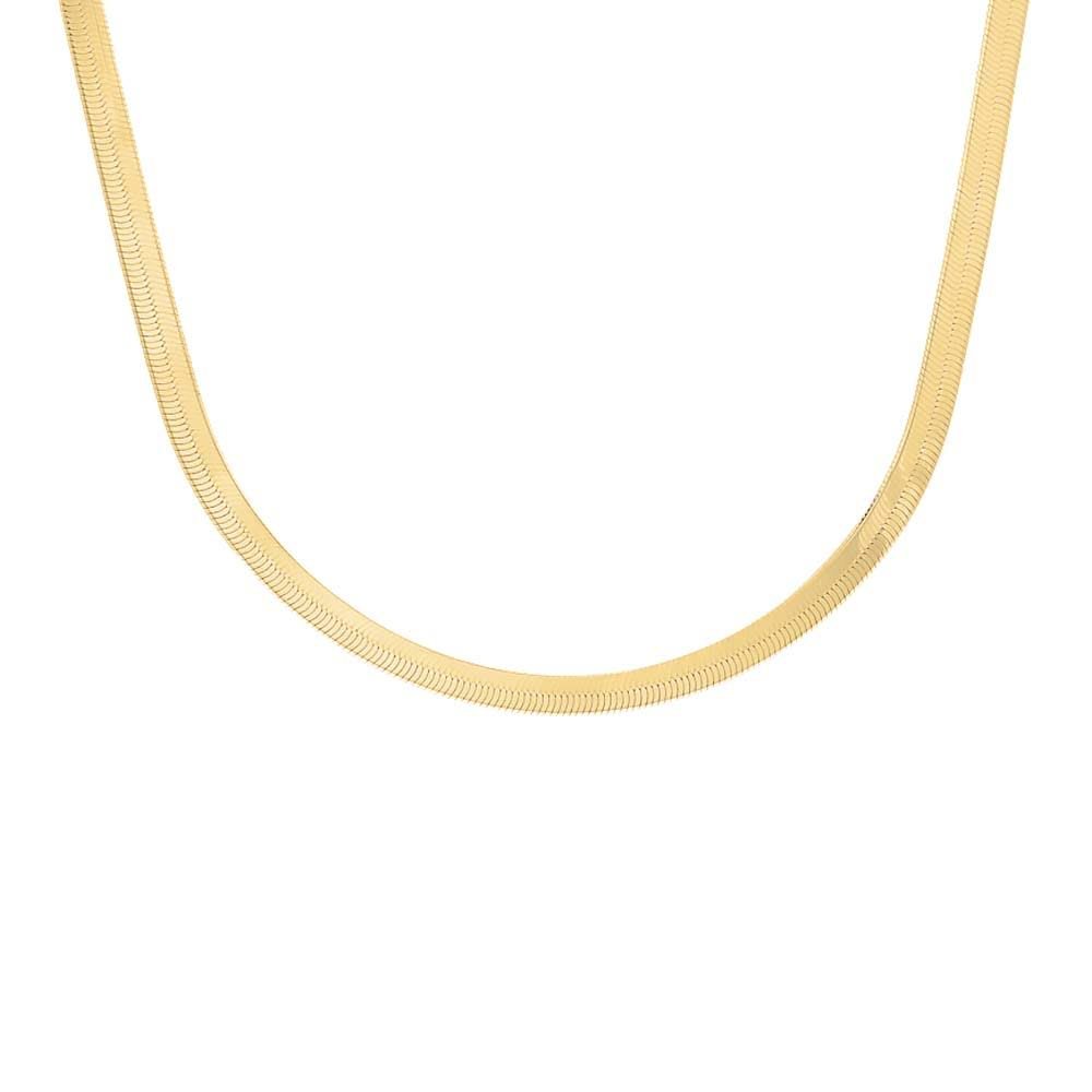 The Snake Gold Chain - Blanche is Gold Jewelry