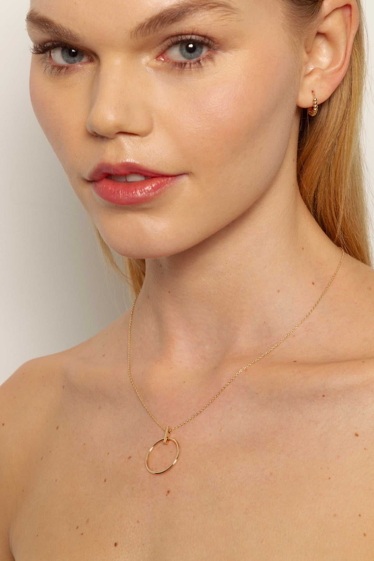 The Halo Gold Necklace
